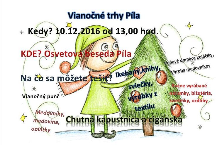 Píla - trhy 2016